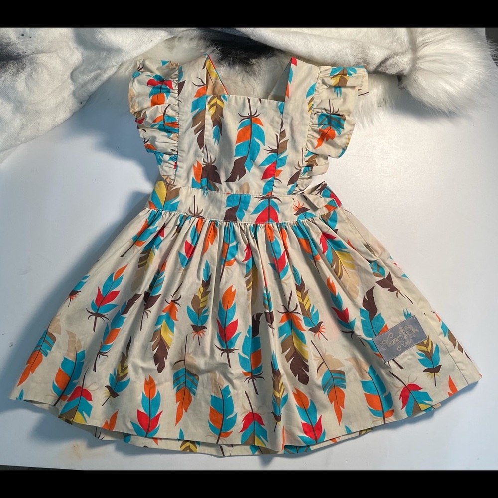 Eleanor Rose Feather Dress